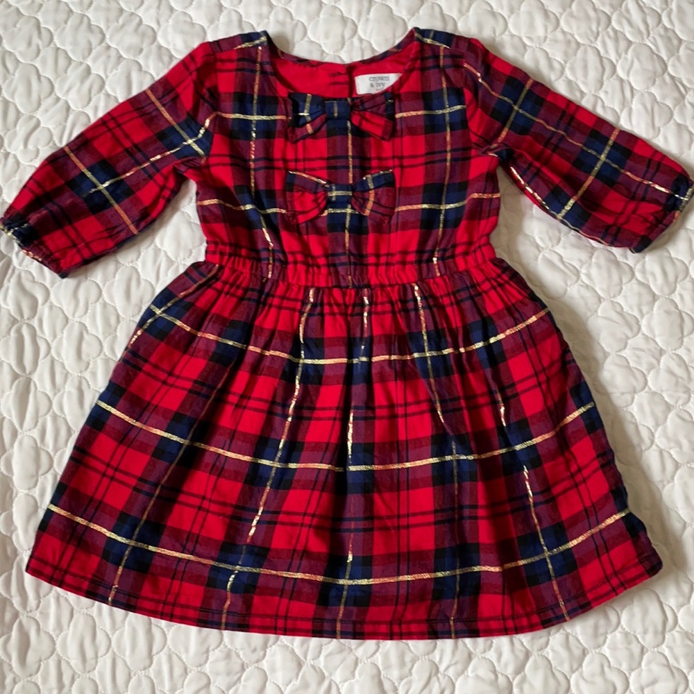 Crown & Ivy Kids Girls Christmas Dress